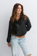 14+ pu jacket - Noir