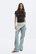 Embroidery hip scarf