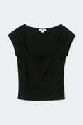 14+ structure top - Noir