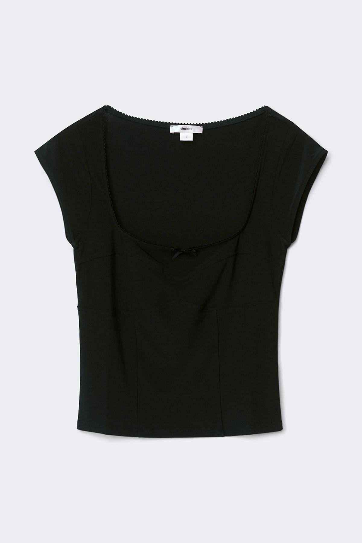 14+ structure top - Noir