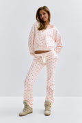 14+ low waist sweatpants - Corail