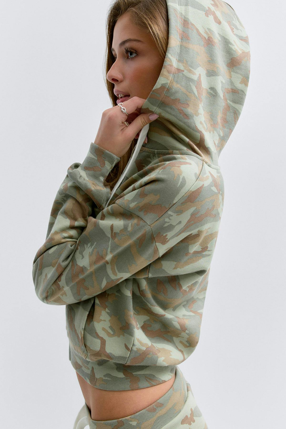 14+ zip hoodie - Dot print