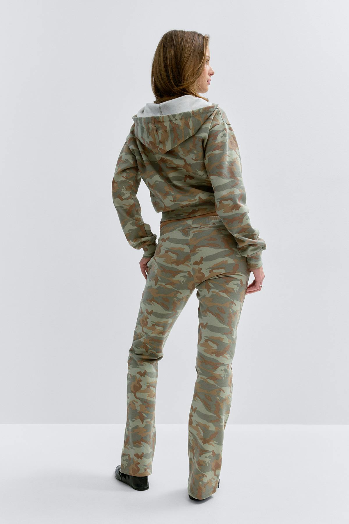 14+ low waist sweatpants tall - Noir
