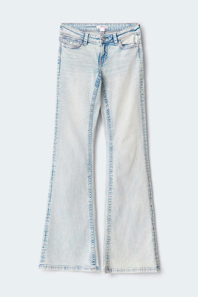 Y angel wings flare jeans tall