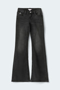 Y angel wings flare jeans tall - Bleu clair
