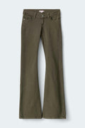 Y dixie low flare jeans tall - Mid blue