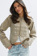14+ napoleon denim jacket - Vert