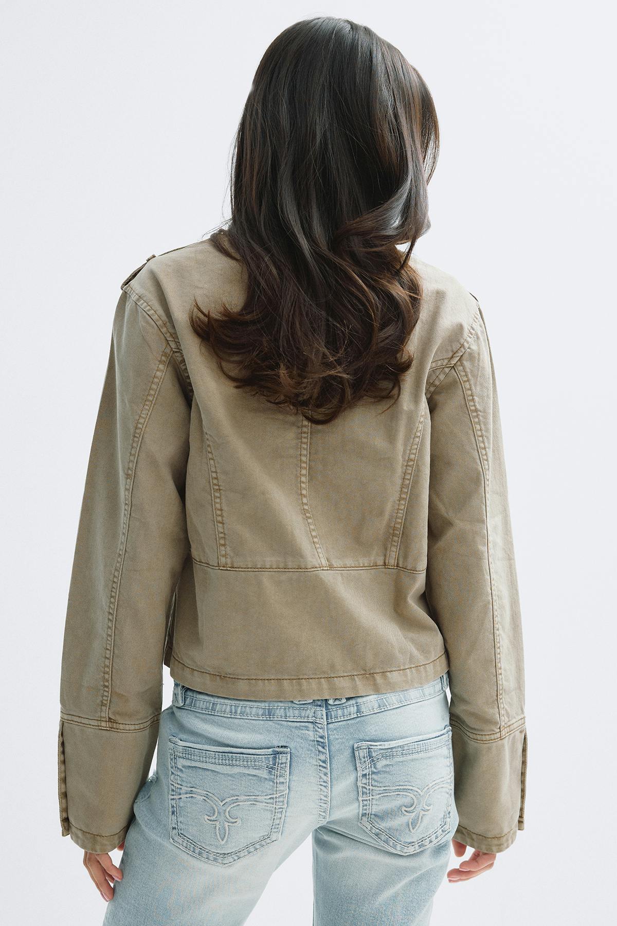 14+ napoleon denim jacket - Vert