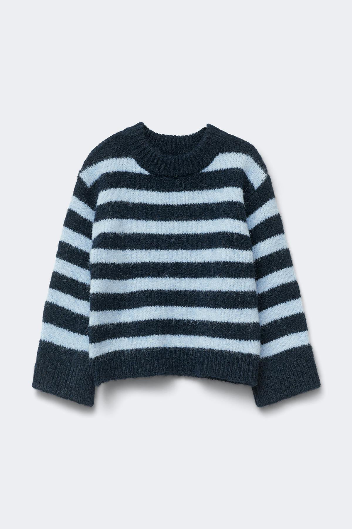 Y petite crew neck sweater - Bleu marine
