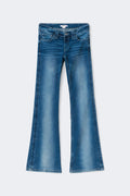 Y too clean flare jeans - Bleu foncé