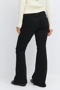 14+ low rise flare jeans tall - Bleu