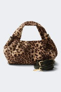 Hair-on top handle bag
