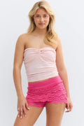 14+ tanlines bandeau top - Rose