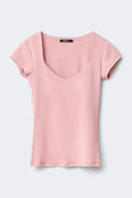 Wow built-in bra top - Zephyr pink