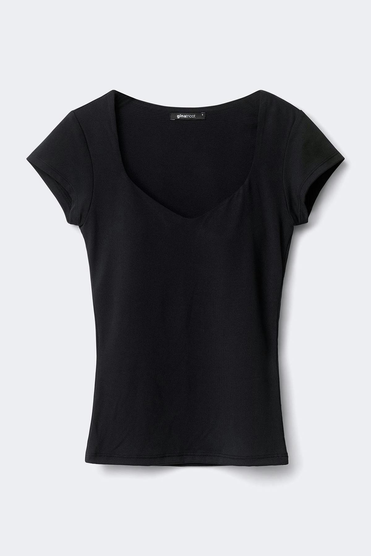 Wow built-in bra top - Noir