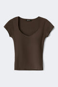 Wow built-in bra top - Bracken