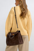 Office midi bag - Marron foncé
