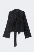 Chiffon blouse - Noir