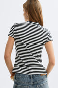 Keyhole top - Stripe