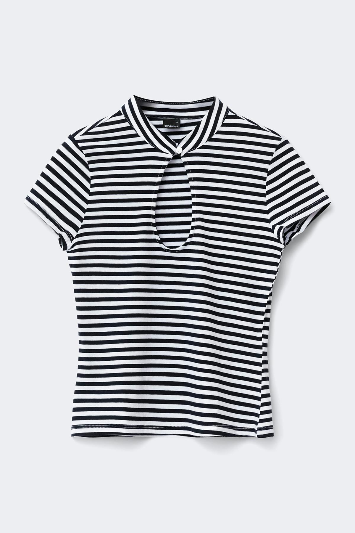 Keyhole top - Stripe