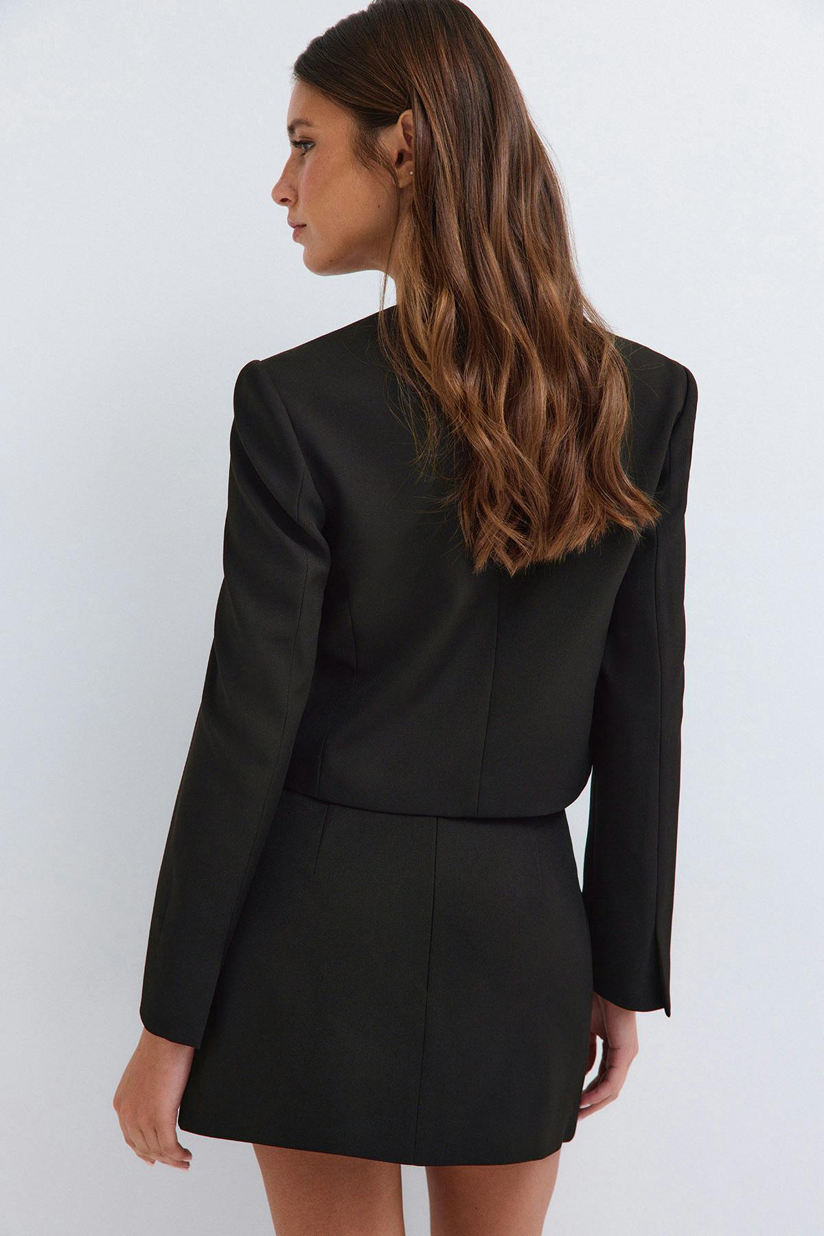 Short blazer - Noir