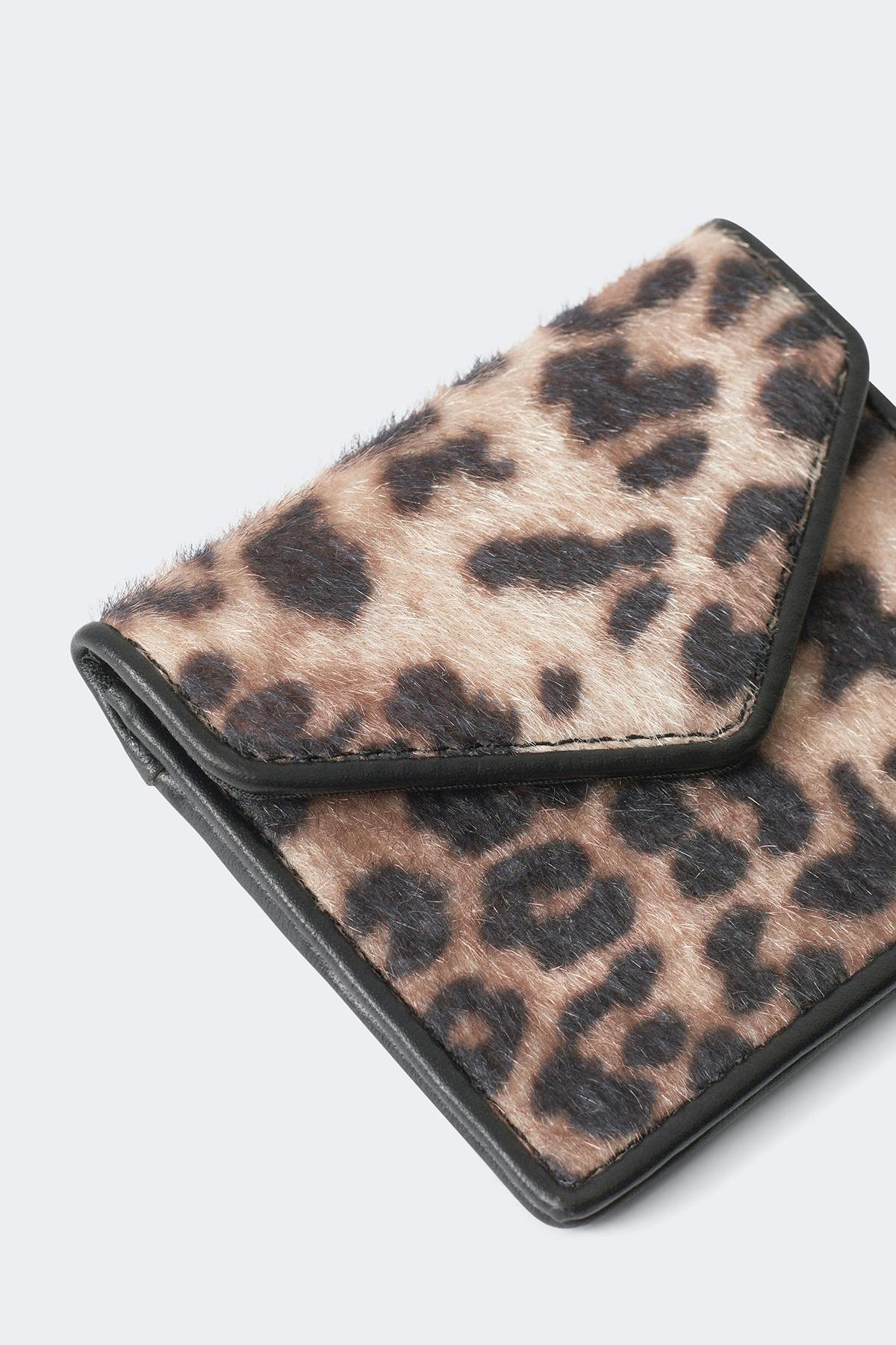 Hair-on cardholder - Zebra