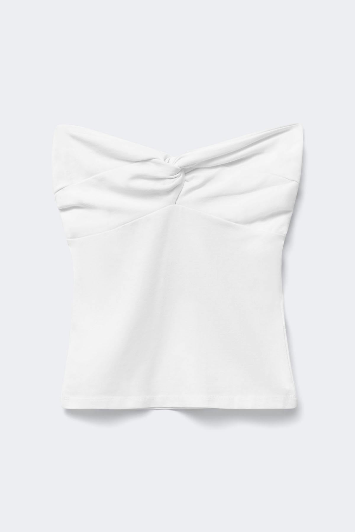 Y tanlines bandeau top - Blanc