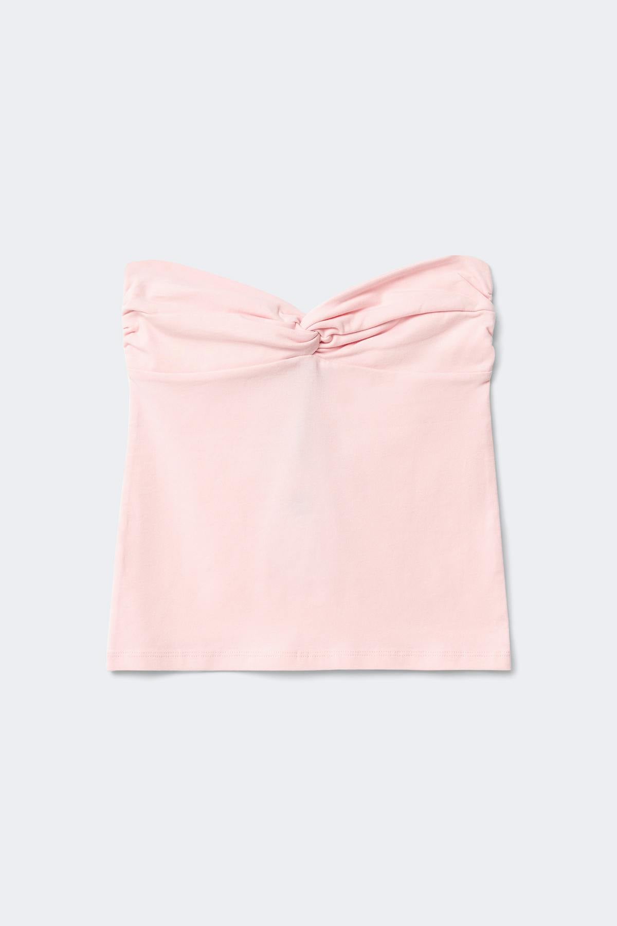 Y tanlines bandeau top - Rose