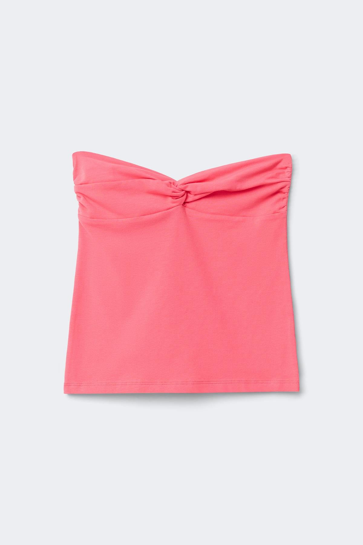 Y tanlines bandeau top - Rose