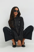 Rebel uniform denim jacket - Offblack