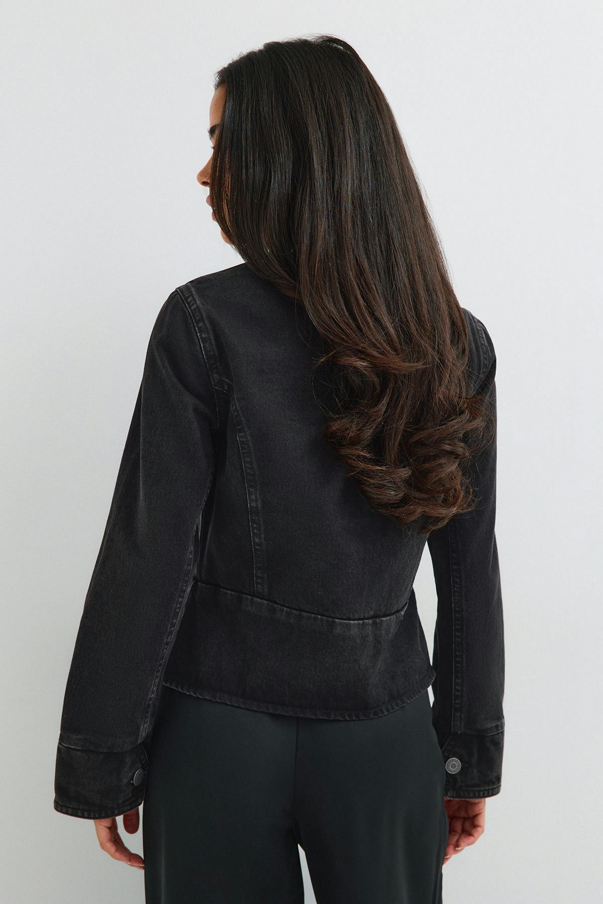 Rebel uniform denim jacket - Offblack