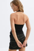Heartshape top - Noir