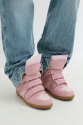 14+ wedge sneakers - Rose