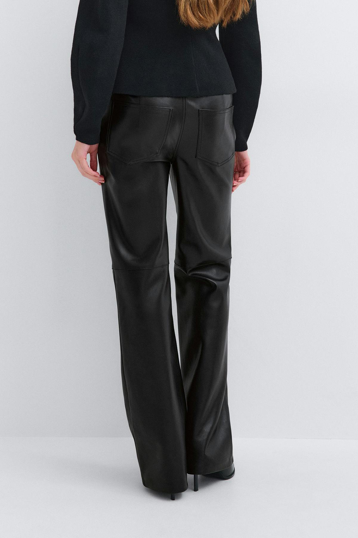 Fierce pu trousers - Noir