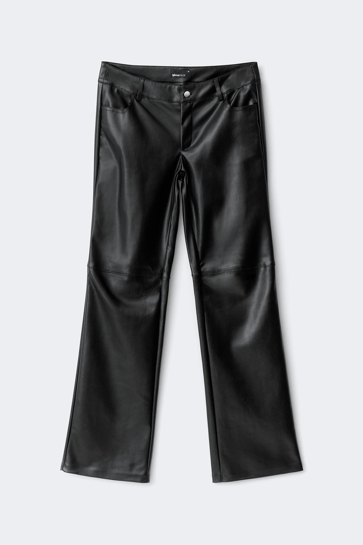 Fierce pu trousers - Noir