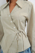Wrap shirt - Stripe