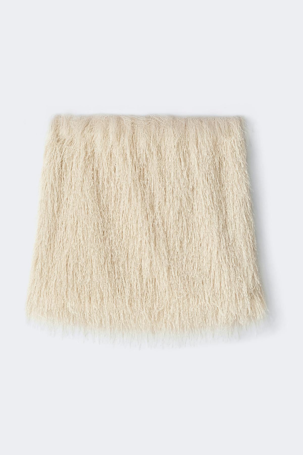 mini skirt - White/paint