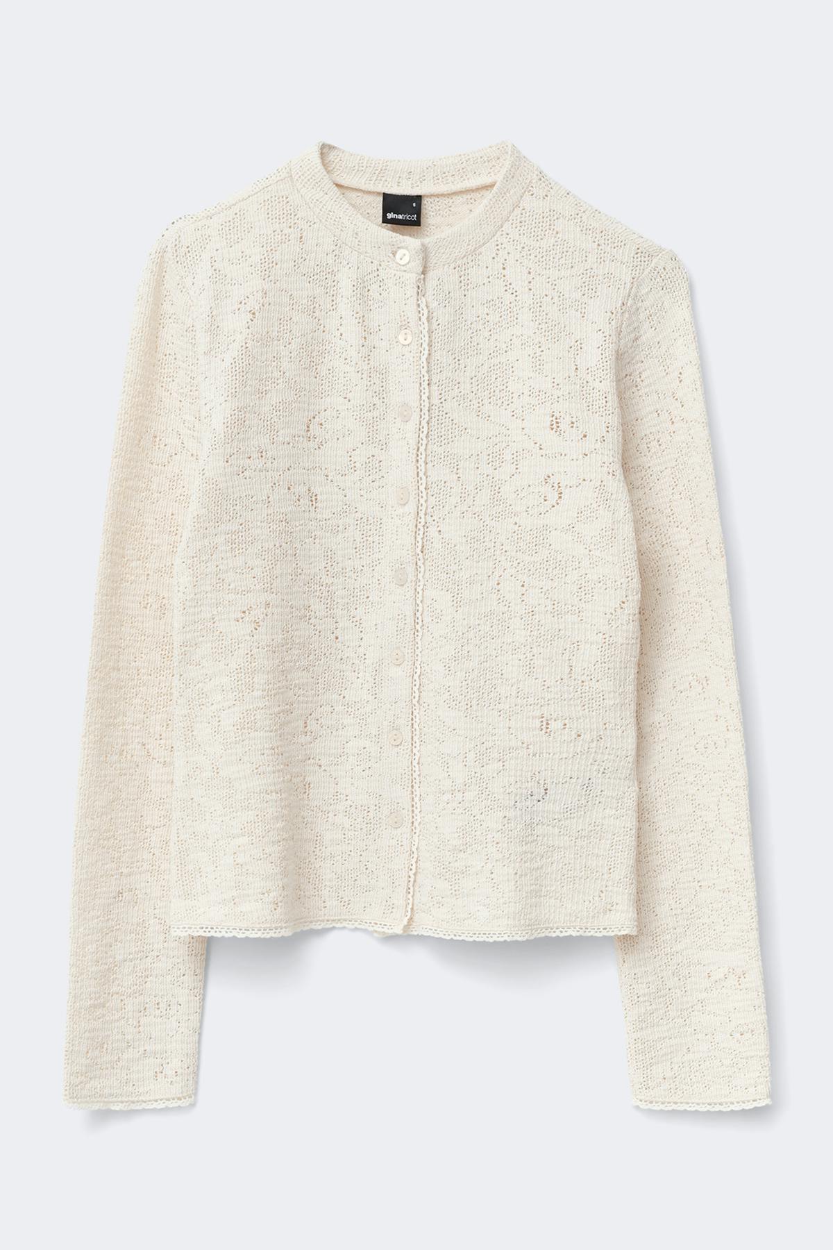 Lace top - Jaune