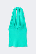 14+ tie top - Turquoise light
