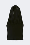 14+ tie top - Noir