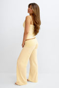 14+ coral baggy yoga pants - Aurora pink