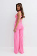 14+ coral baggy yoga pants - Turquoise light
