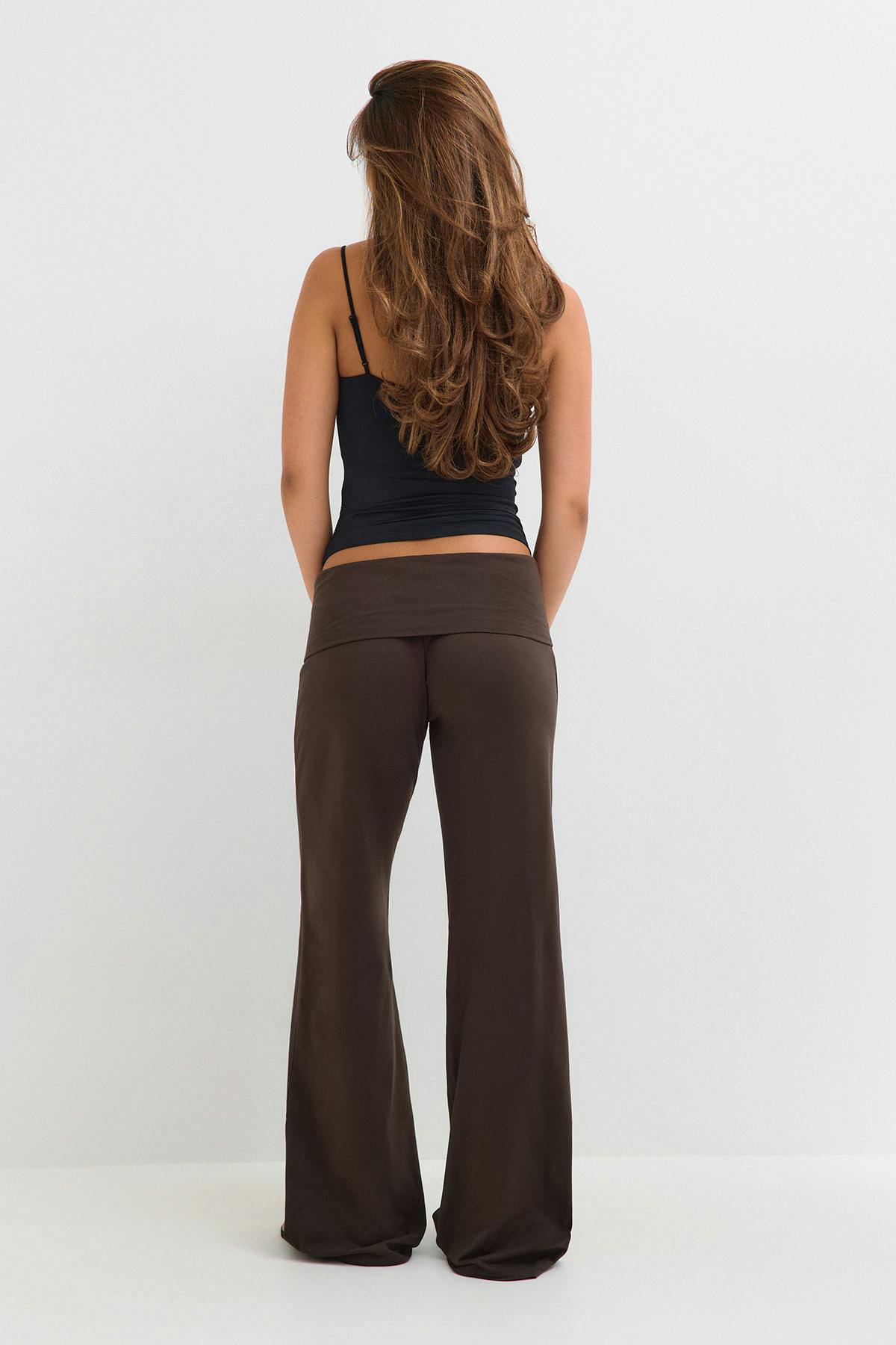 14+ coral baggy yoga pants - Bleu clair