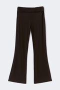 Y low waist yoga leggings - Black/pink wings
