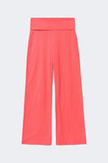 Y coral baggy yoga pants - Corail