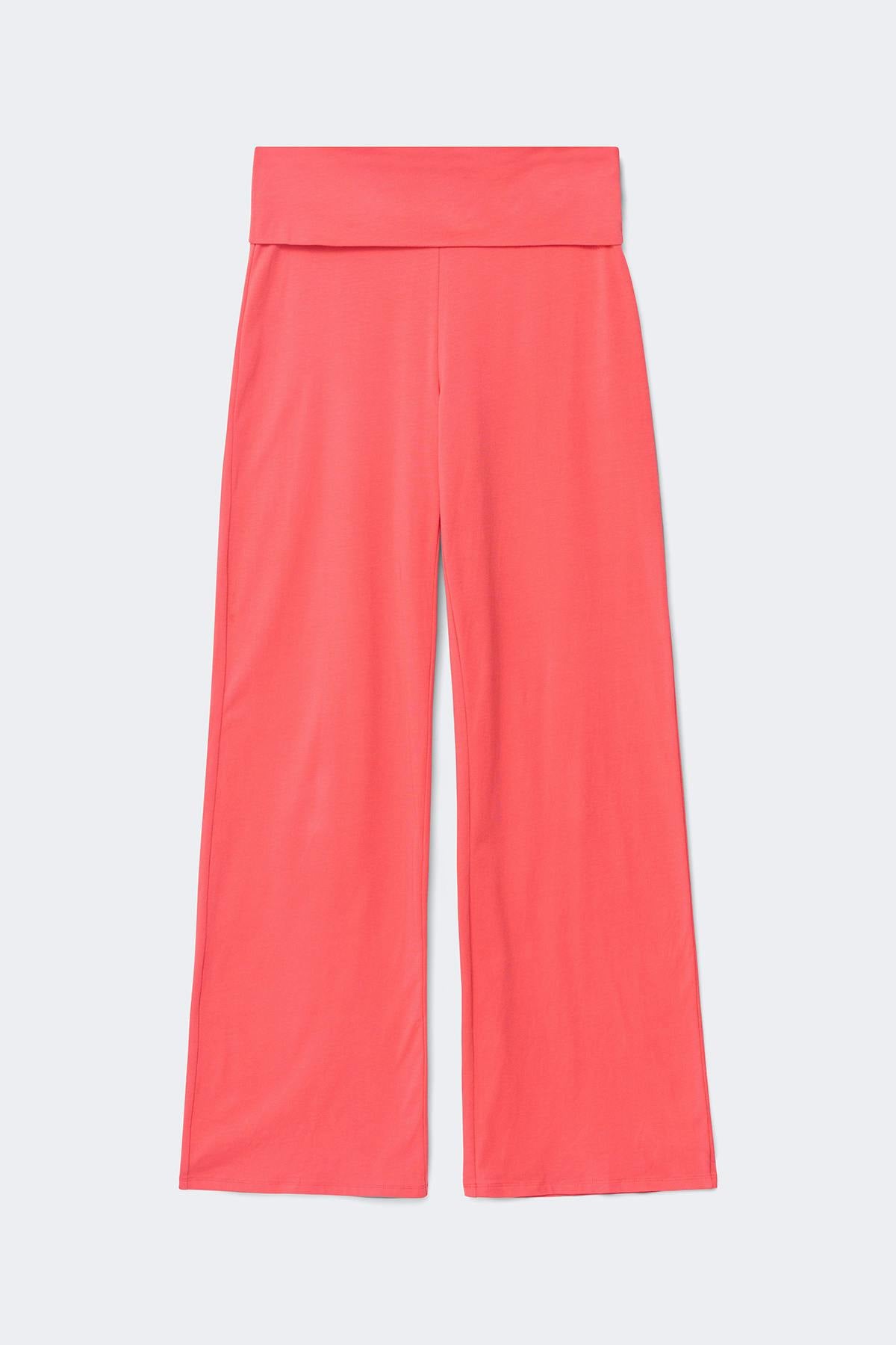 Y coral baggy yoga pants - Corail