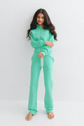 Y low waist sweatpants - Blue slit