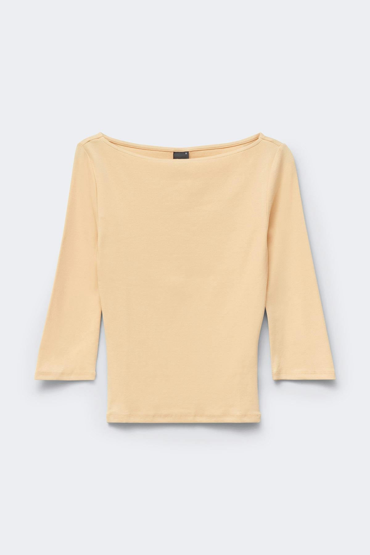 Quarter sleeve boatneck top - Tropical storm
