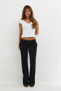 14+ ultra low trousers - Noir