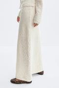 Lace maxi skirt - Endless sky